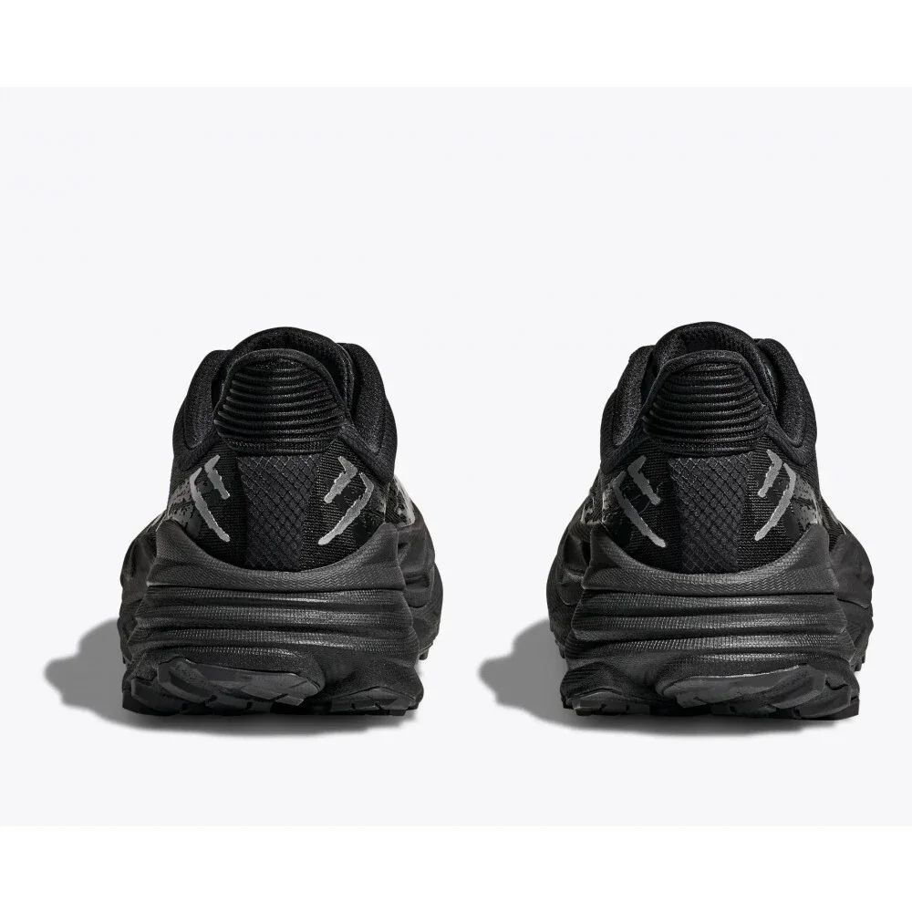 Hoka One One Stinson 7 1141530-BBLC Sneaker Mens 8 D Black Running Shoes LIQ1506